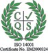 ISO 14001 Certificate